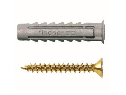 Tacos y Tornillos 4,5X35Mm 100 Unidades Fischer