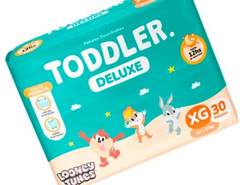 Toddler Deluxe Pañales Descartables Xxg +14kg X 28u