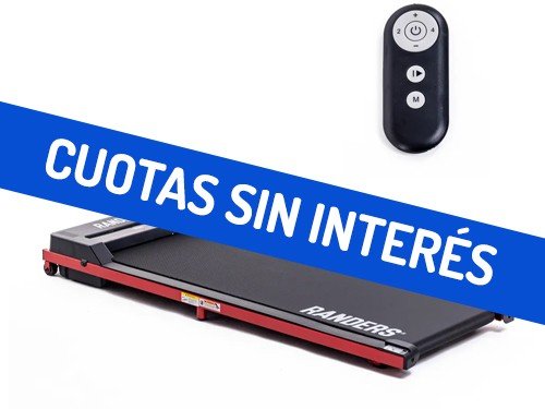 Cinta Motorizada Inalámbrica Randers ARG-360-X 8km/h 1HP Ultraplana