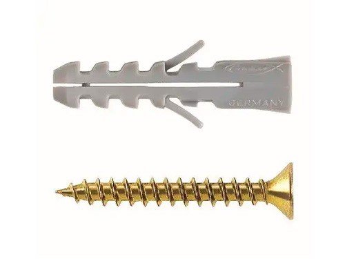 Taco + Tornillo 4,5X35Mm 50 Unidades Fischer