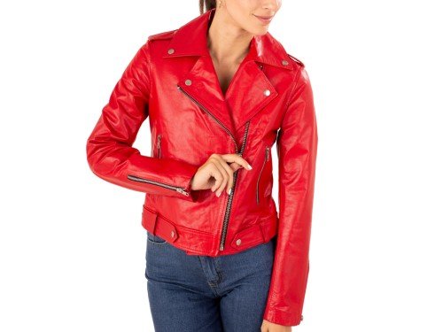 Campera ROCK 640 de cuero vacuno Mi Campo