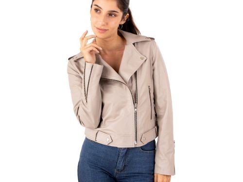 Campera ROCK 640 de cuero vacuno Mi Campo