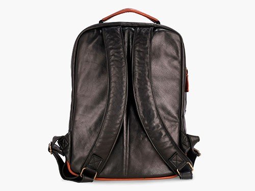 Mochila Leipzig Marrón y Negro