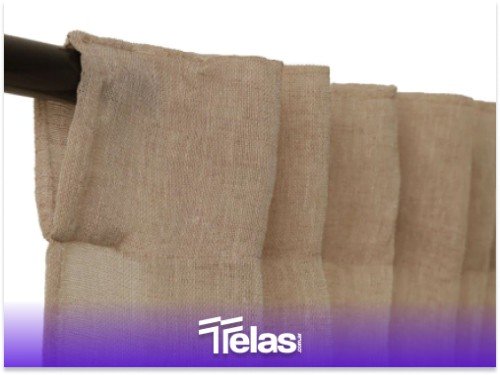 CORTINA PRE LISTA GASA CAMILLE ARENA (2 PAÑOS DE 1,40 X 2,20)