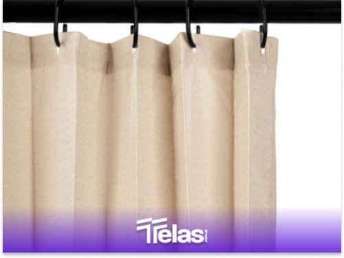 CORTINA DE BAÑO PLEGADA 180X180