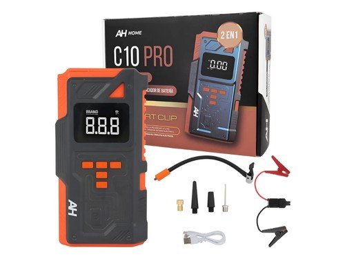 Compresor Arrancador Bateria Powerbank Linterna Alpina C10 P