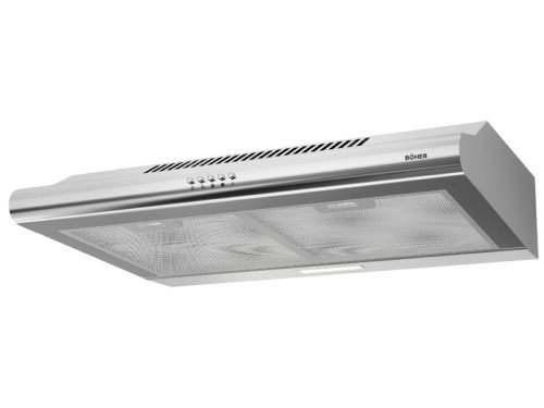 Purificador BÖHER BOH-PU2000S 60 Cm 3 Velocidades Inoxidable