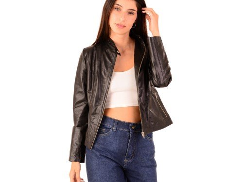 Campera MELINA de cuero vacuno Mi Campo