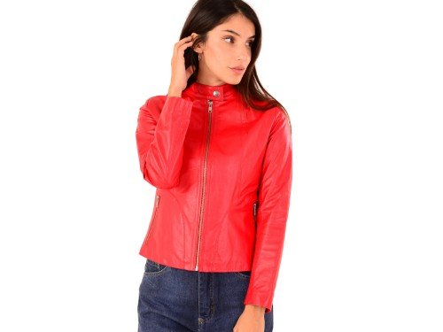 Campera MELINA de cuero vacuno Mi Campo