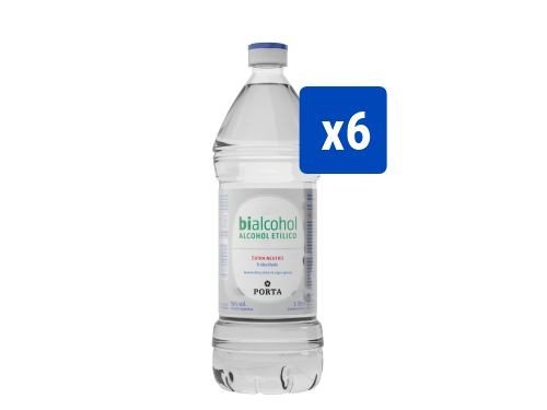 6 unid. Alcohol Extra Neutro 1000 ml