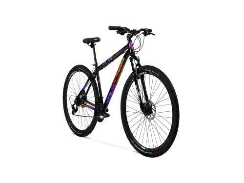 Mountain Bike Regal Aluminio R29 Negro/Fucsia/Naranja