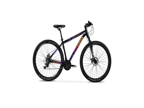 Mountain Bike Regal Aluminio R29 Negro/Fucsia/Naranja