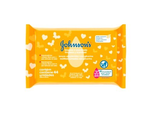 Johnson's Baby Kit X12 Toallitas Humedas Limpieza Suavidad