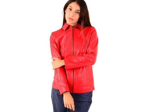 Campera BETTY de cuero vacuno Mi Campo