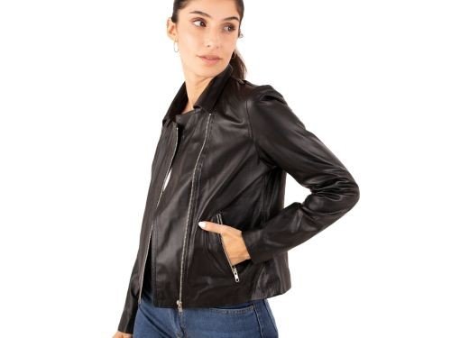 Campera JULIETA de cuero vacuno Mi Campo