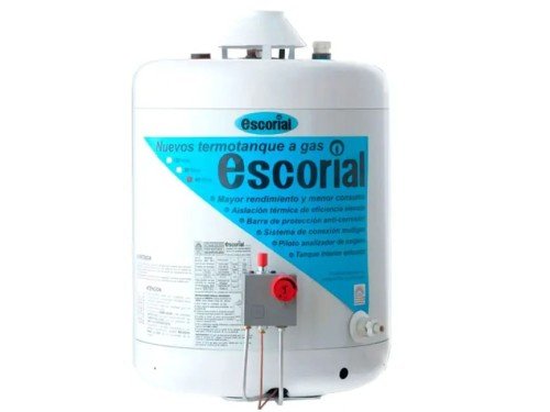 Termotanque Escorial 45L Multi Gas Conexión Superior para Colgar