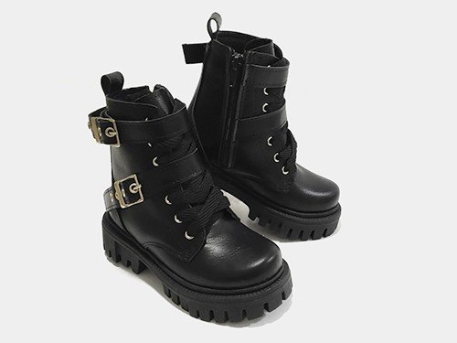 Borcego caña alta con cierre, unisex, niña. AGUS.