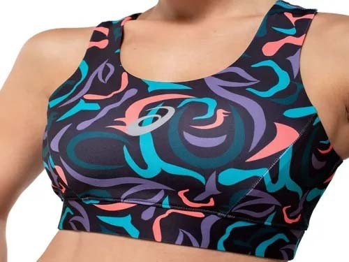 TOP FEMENINO ASICS KUMADORI PRINT