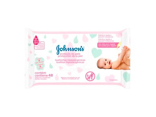 Johnson's Baby Kit X3 Toallitas Húmedas Protección Piel 48u
