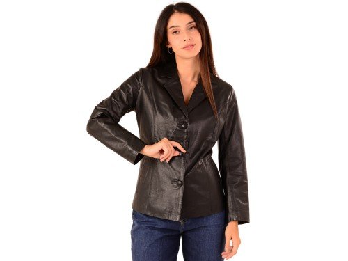 Saco MONICA de cuero vacuno Mi Campo