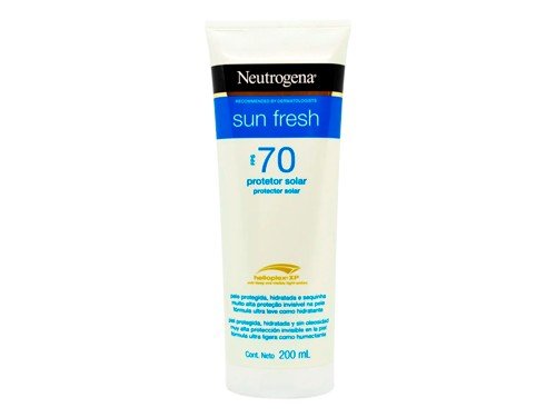 Neutrogena Sun Fresh Protector Solar Crema Fps 70 200ml