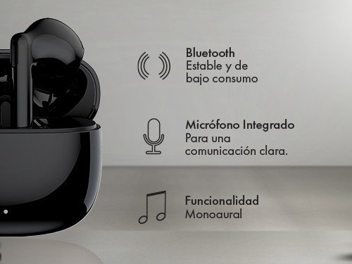 Auricular Bluetooth Inpods S41 Negro - Groovy
