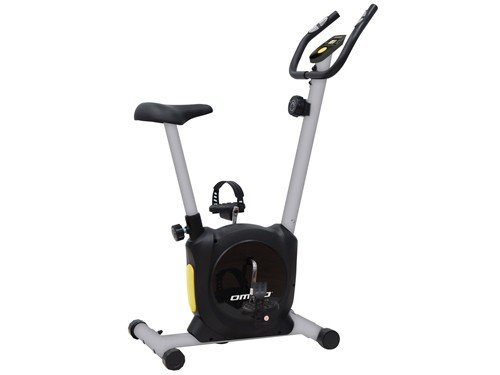 Bicicleta fija magnética Omiko 66TP disco 2kg, resiste 100 kg