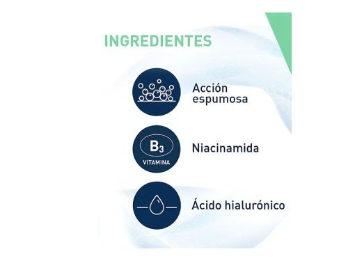 Cerave Gel Limpiador Espumoso Para Piel Normal A Grasa X 236 Ml