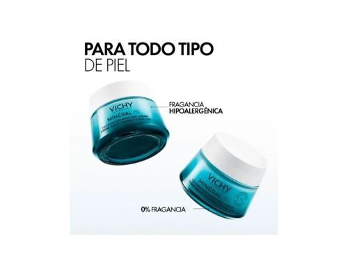 CREMA HIDRATANTE DE DIA VICHY MINERAL 89 SIN PERFUME 50ML