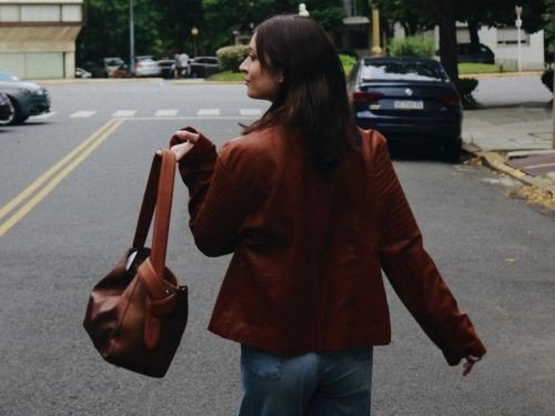 Campera ANGIE de cuero vacuno ultra soft Mi Campo