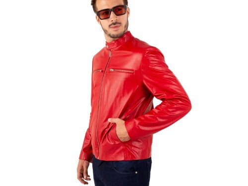 Campera LORENZO de cuero vacuno Mi Campo