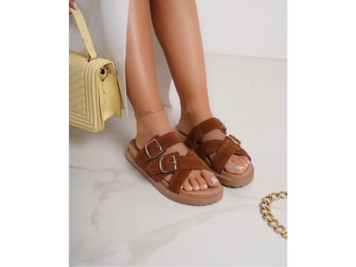 Sandalia De Mujer Baja Comoda Liviana Nizza