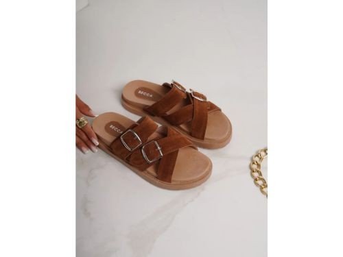 Sandalia De Mujer Baja Comoda Liviana Nizza