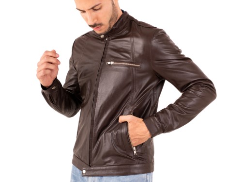 Campera RICARDO de cuero vacuno Mi Campo