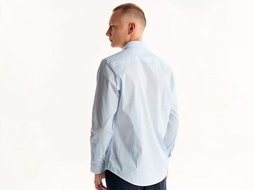 Camisa vestir slim 100% algodón PARIS