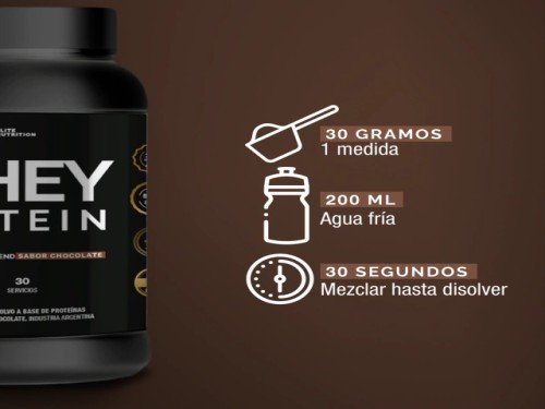 PROTEINA EN POLVO 100% PURA MMEDD ELITE NUTRITION 2LB - SABOR CHOCOLAT