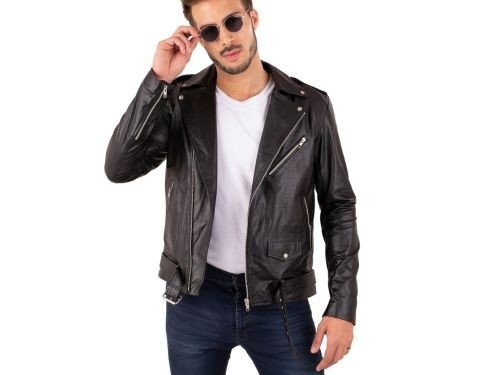 Campera BORIS de cuero vacuno Mi Campo