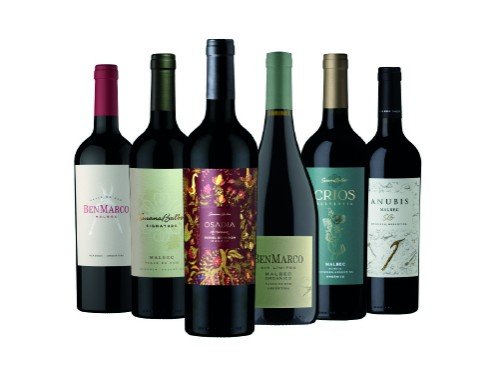 Vino Tinto Recomendados Mix Selección Malbec - 6x750ml