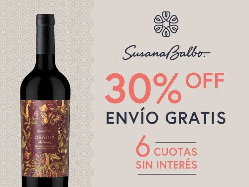 Vino Tinto Osadía de Crear B.S. Cabernet Sauvignon - 6x750ml