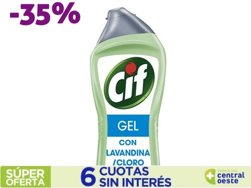 Gel Limpiador Cif Lavand/cloro x 513 Gr