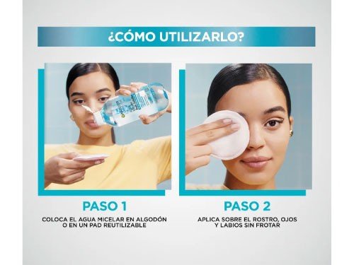 Agua Micelar con Ácido Salicílico de Garnier 400ml