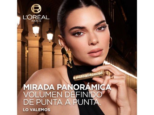 Mascara de Pestañas L'Oréal París Panorama Black WATERPROOF