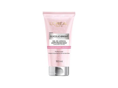Gel de Limpieza Anti Manchas Glycolic Bright L´Oreal Paris