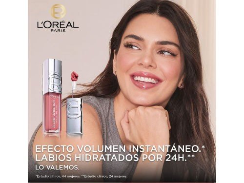 Brillo Labial Voluminizador L´Oréal Paris Plump Ambition Nude Macaron