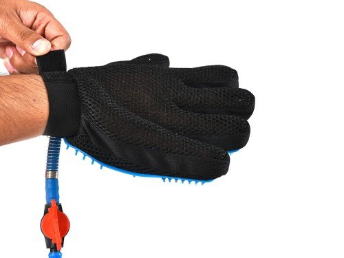 Guante limpiador para mascotas