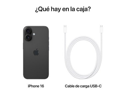 iPhone 16 256 GB - Negro