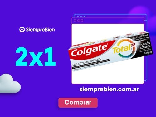 Pasta Dental Colgate Carbón Activado x90gr