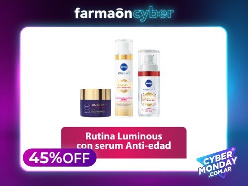 NIVEA - Combo luminous con serum anti-edad