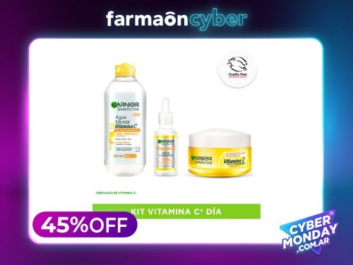 GARNIER - Combo vitamina C dia