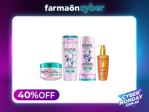ELVIVE - Combo hialuronic pure rutina completa + óleo extraordinario